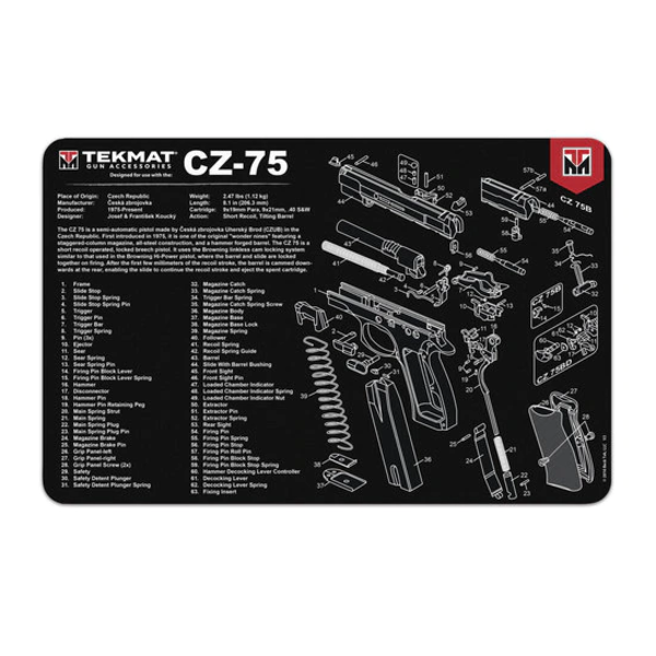 TEKMAT CZ75 BENCH GUN CLEANING MAT
