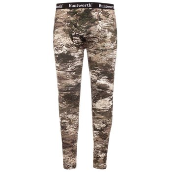 HUNTWORTH Midweight Jersey Base Layer Pants Tarnen Camo
