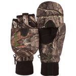 HUNTWORTH Youth Fingerless Glove/Pop Top Mitten Hidd'n Camo