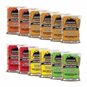 SMOKEHOUSE WOOD CHIPS ASSORTED 12 PACK