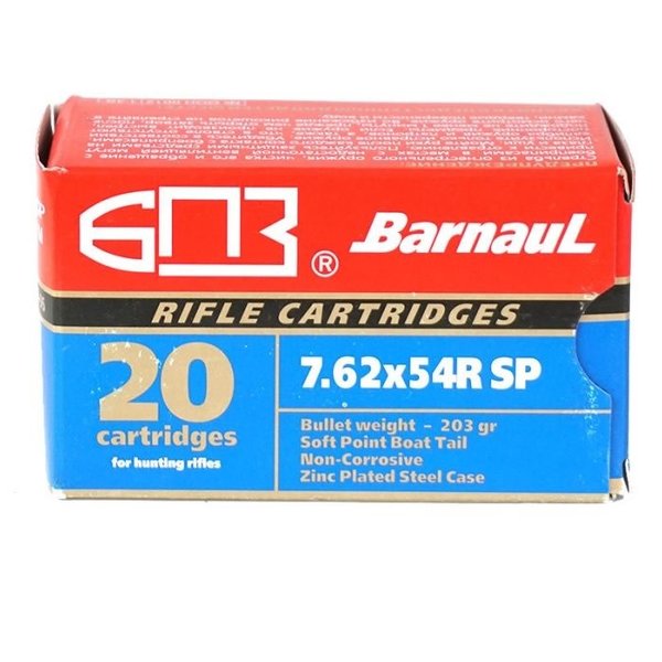 BARNAUL 7.62x54R 203gr SP 20ct