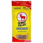 WILDLIFE RESEARCH Scent Killer Autumn Formula Dryer Sheets