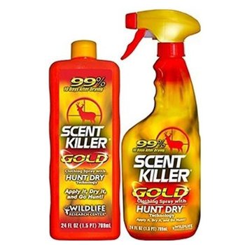 WILDLIFE RESEARCH SCENT KILLER GOLD 24/24 COMBO