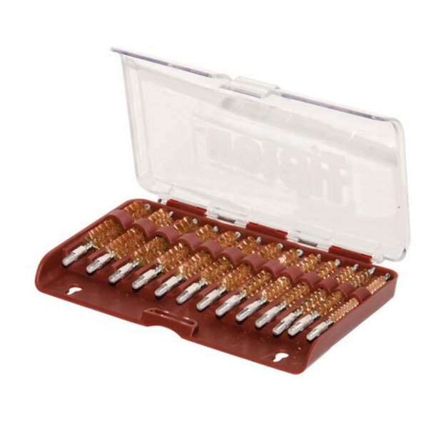 TIPTON 13pc BRONZE RIFLE BORE BRUSH SET