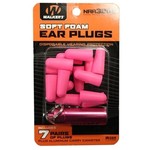 WALKER'S Soft Foam Ear Plugs Pink 7 pairs
