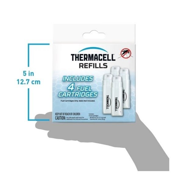 THERMACELL MOSQUITO AREA REPELLENT 48 HOUR REFILL 4 FUEL CART