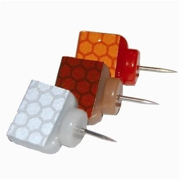 HME Reflective Wing Tack Orange 25 pack