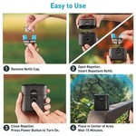 THERMACELL RADIUS ZONE MOSQUITO REPELLENT RECHARGEABLE STARTER KIT
