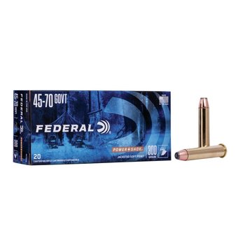 FEDERAL 45-70 GOVT 300gr JSP POWER SHOK 20ct