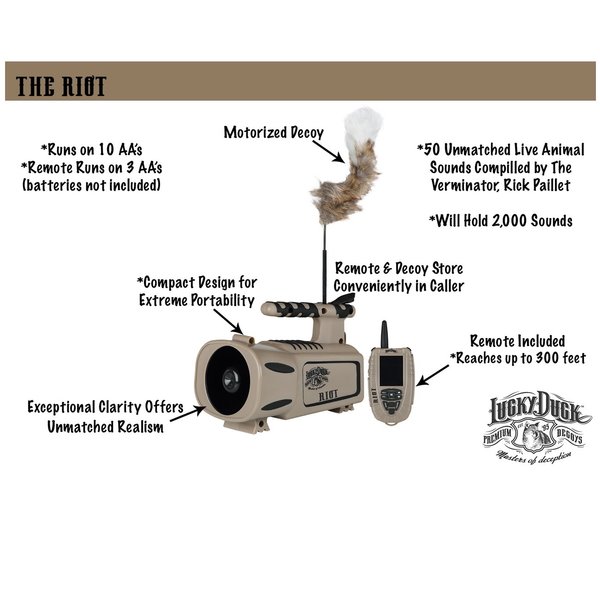 LUCKY DUCK Riot Predator Call