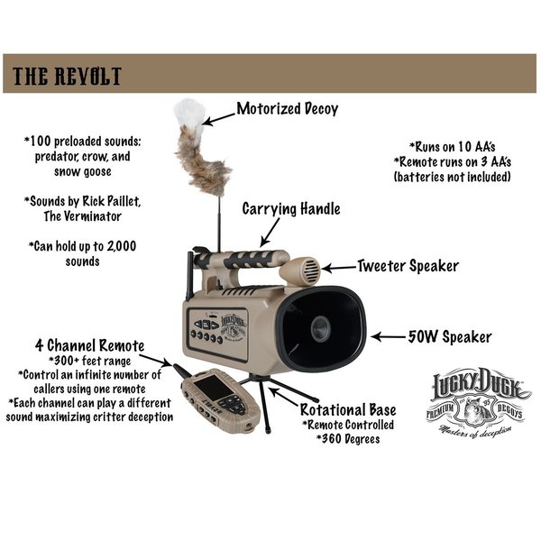 LUCKY DUCK Revolt Predator Call