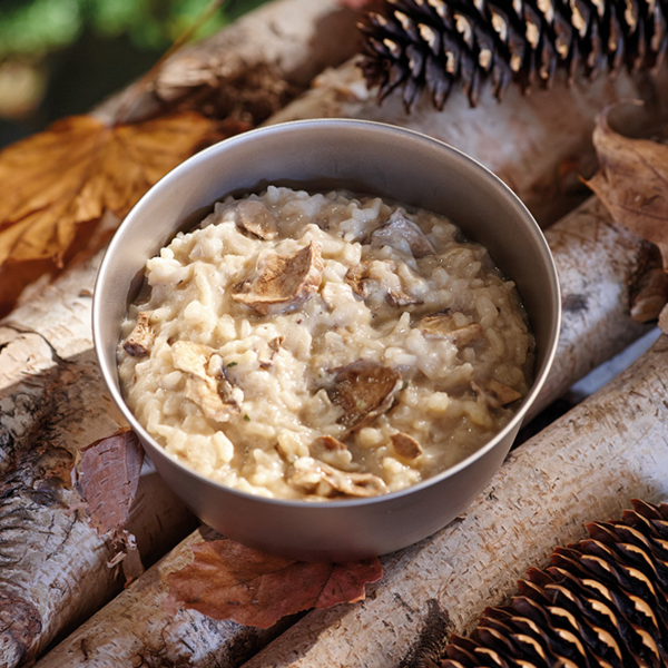 HAPPY YAK Cheese & Mushroom Risotto