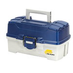 PLANO TWO TRAY BLUE TACKLE BOX