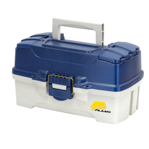 PLANO Two Tray Tackle Box Blue