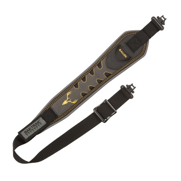 ALLEN Aspen Nubuck BakTrak 2-Point Rifle & Shotgun Sling Black/Grey
