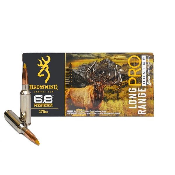 BROWNING 6.8 Western 175gr LR Pro Hunter 20ct