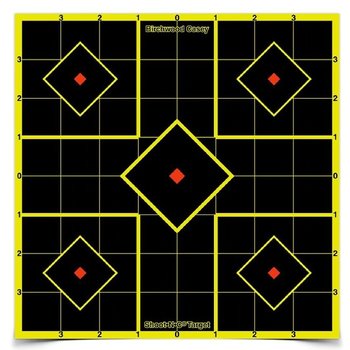 BIRCHWOOD CASEY Shoot-N-C 8" Site-In 6pk
