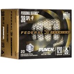 FEDERAL 38 Special Personal Defense  Punch 120gr JHP 20ct