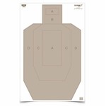 BIRCHWOOD CASEY Eze-Scorer 23 x 35 IPSC Practice Target 3pk