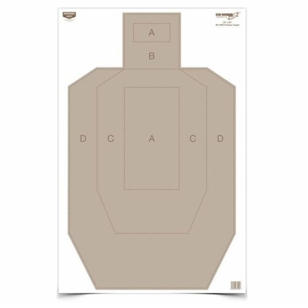 BIRCHWOOD CASEY Eze-Scorer 23 x 35 IPSC Practice Target 3pk