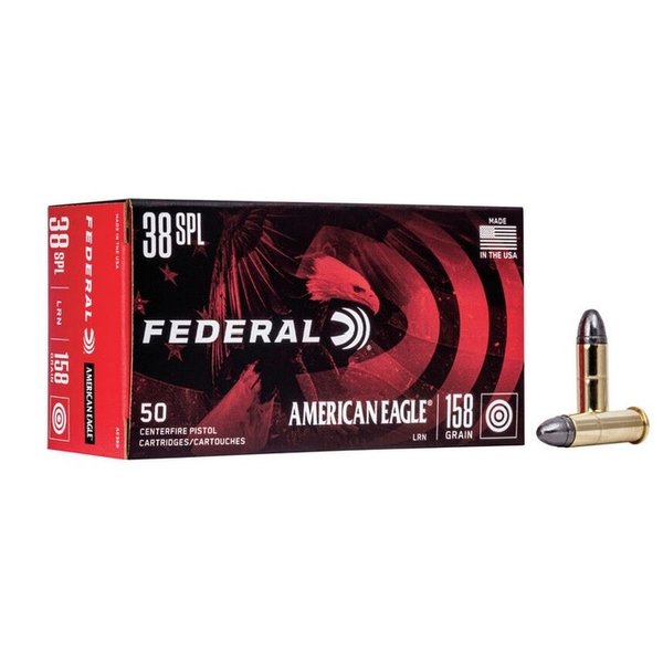 FEDERAL 38 SPL 158gr AE LRN 50ct