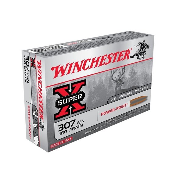 WINCHESTER 307 WIN 180gr POWERPOINT 20ct