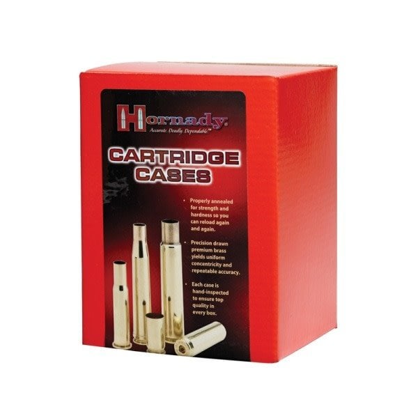 HORNADY UNPRIMED RIFLE CARTRIDGE CASES 50ct