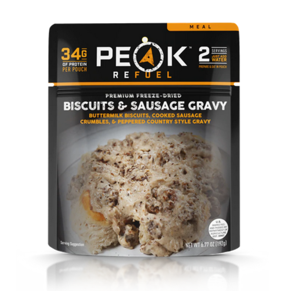 PEAK REFUEL Buscuits & Sausage & Gravy Meal