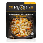 PEAK REFUEL Homestyle Chicken and Rice Meal