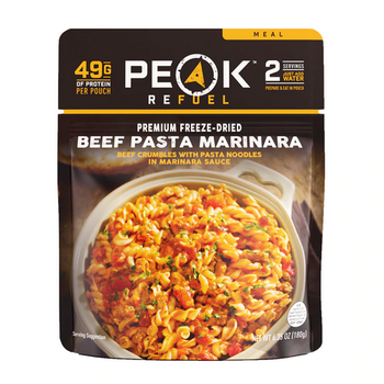 PEAK REFUEL Beef Pasta Marinara Meal