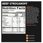 PEAK REFUEL Beef Stroganoff Meal