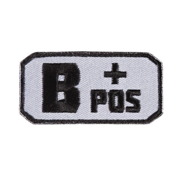 FOX OUTDOOR Patch Medical B Pos ( + ) 2.5"x 1.25"