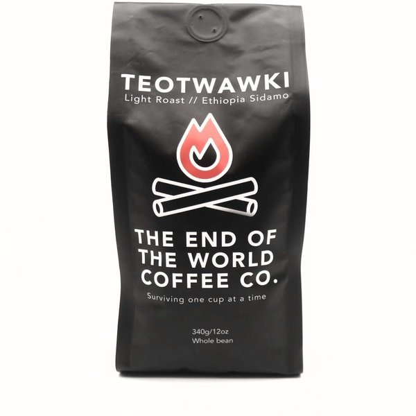 End of The World Coffee Light Roast TEOTWAWKI COFFEE Whole Bean 12oz