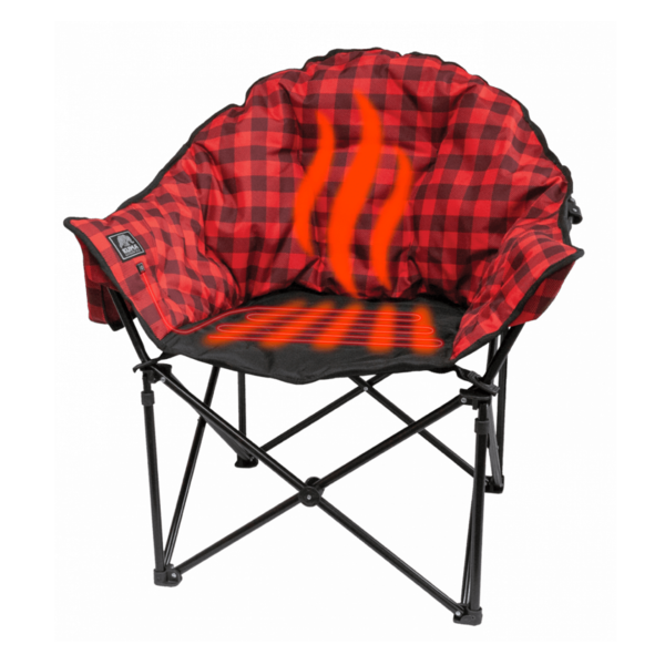 KUMA OUTDOOR GEAR LAZY BEAR HEATED CHAIR w/PowerBank & Bluetooth