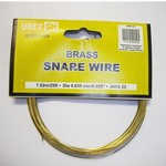 G HJUKSTROM SNARE WIRE AWG 22 BRASS 7.62 x 25 FT