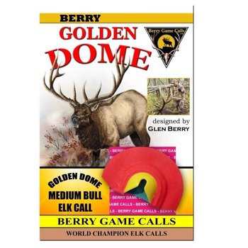 BERRY GAME CALLS GOLDEN DOME MEDIUM BULL REED