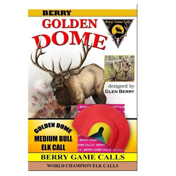BERRY GAME CALLS Golden Dome Medium Bull Call