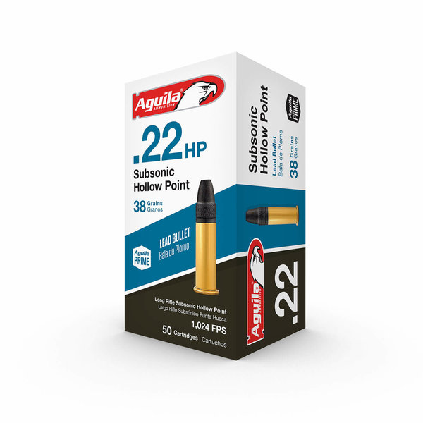 AGUILA 22 LR SUBSONIC HP 38gr 50ct