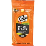 DEAD DOWN WIND Natural Woods Dryer Sheets 15 Count