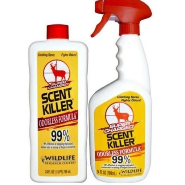 WILDLIFE RESEARCH Super Charged Scent Killer (24/24 Combo) Odorless