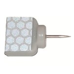 HME Reflective Wing Tacks White 25 pack