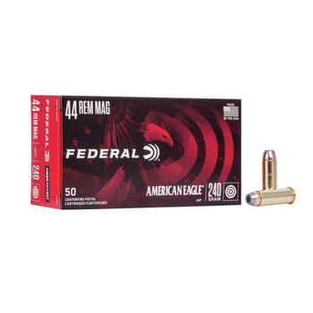 FEDERAL 44 Rem Mag 240gr American Eagle JHP 50ct