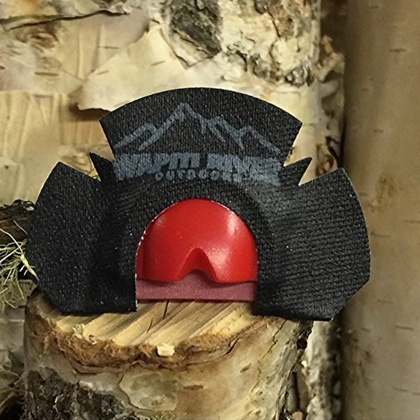 WAPITI RIVER Black Widow Domed Single Reed Bull Call