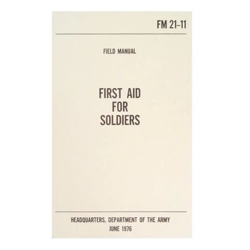 FOX OUTDOOR FIRST AID FOR SOLDIERS HANDBOOK
