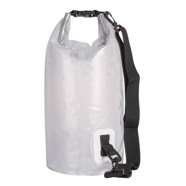 FOX OUTDOOR Lightweight Dry Bag 10L Clear Roll Top