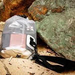 FOX OUTDOOR LIGHT WEIGHT DRY BAG 10L Clear Roll Top