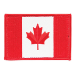 FOX OUTDOOR Patch Canada Flag 3.5"x 2.5"
