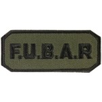 FOX OUTDOOR Patch F.U.B.A.R 3"x 1.25"