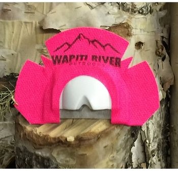 WAPITI RIVER Pink Lady Domed Single Reed Cow Call