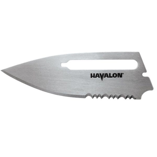 HAVALON Redi Replacement Blades Partially Serrated 2 pack